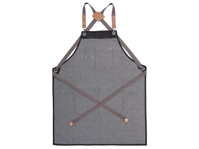 Джинсовый фартук с карманами Fry