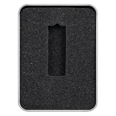 Футляр Twister для флеш накопителя металлический, размер 11,5*8,5 см