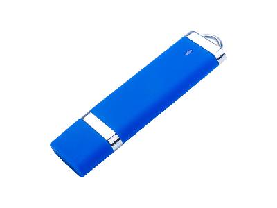 USB 2.0- флешка на 4 Гб Орландо, soft-touch
