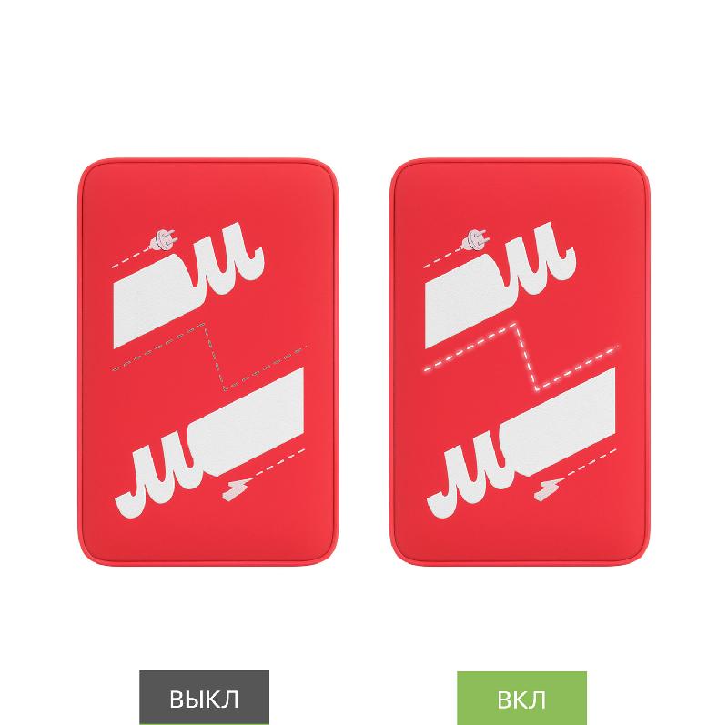 Внешний аккумулятор с подсветкой Ancor 5000 mAh