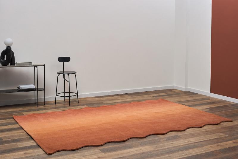 Ковер из шерсти over horizon  из коллекции trendy ruffles