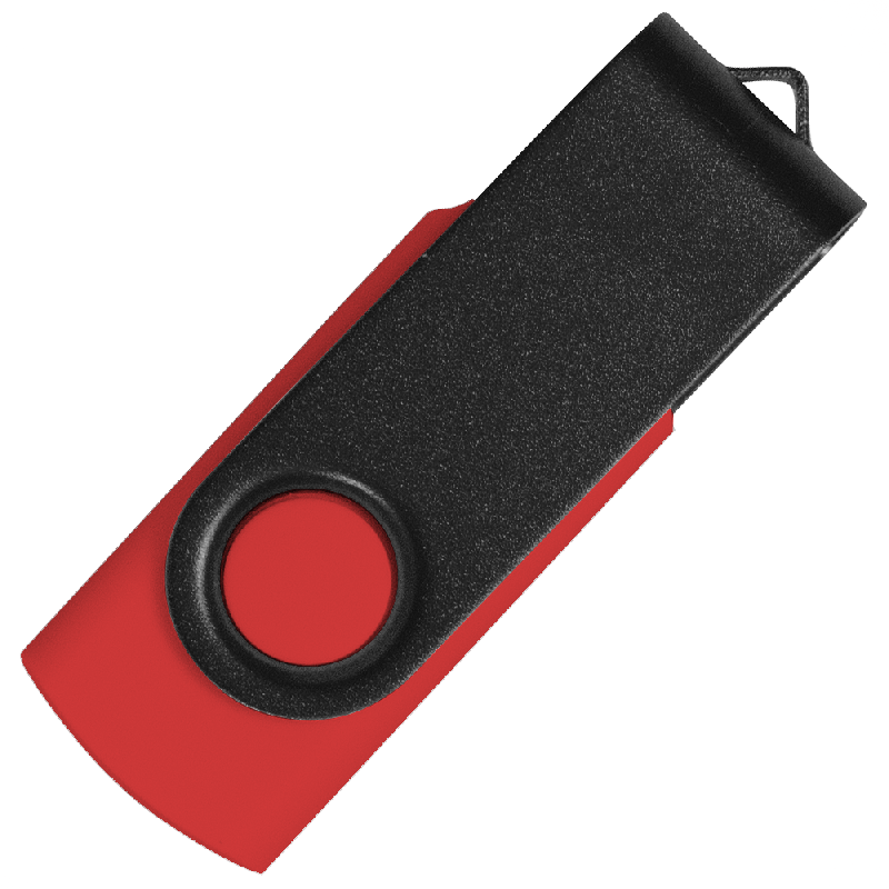 Флеш накопитель USB 2.0 Twister Сolor Mix 16GB, пластик Софт Тачметалл