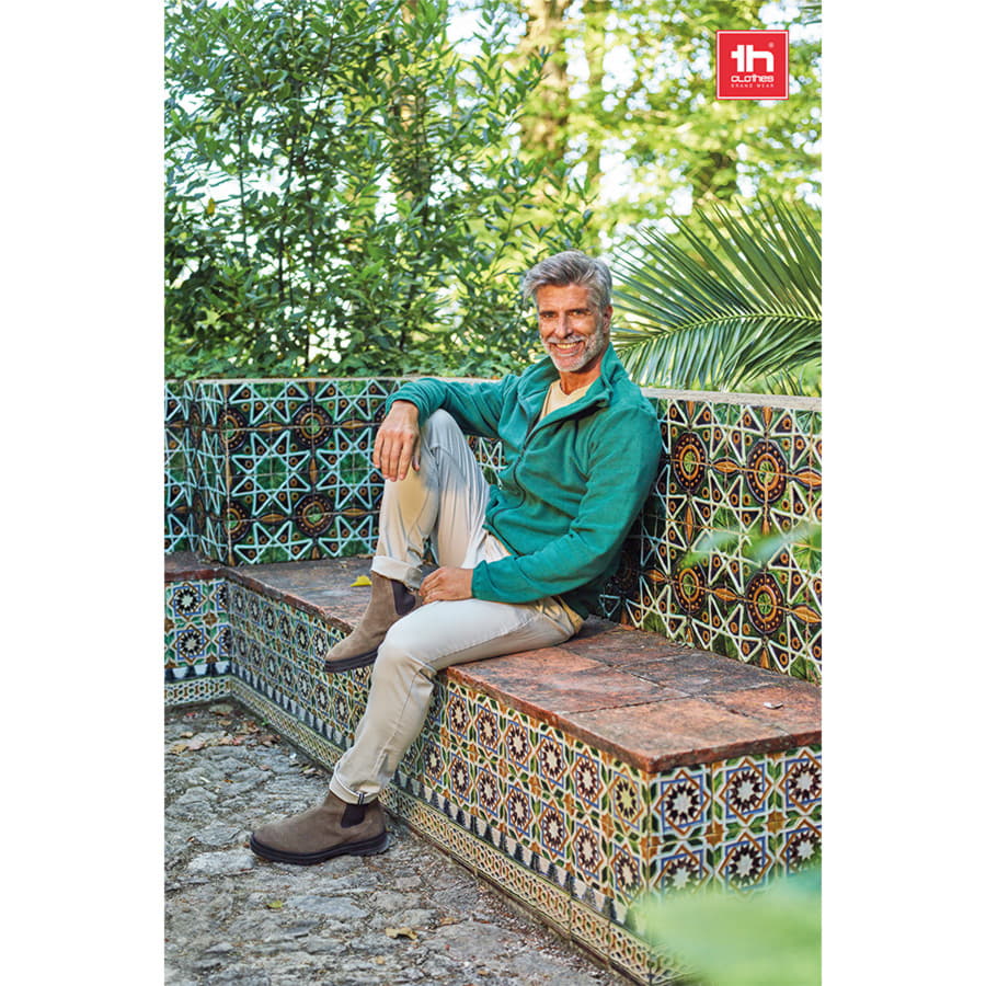 Толстовка мужская HELSINKI, серо-голубой, S, 100% полиэстер, 260 г/м2