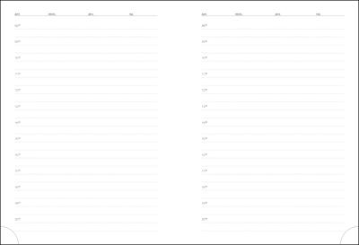 Ежедневник недатированный<br />20х27 см, 256 стр.