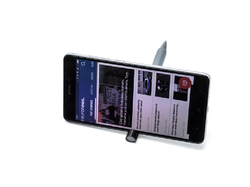 Ручка шариковая, треугольная, пластиковая, PhonePen