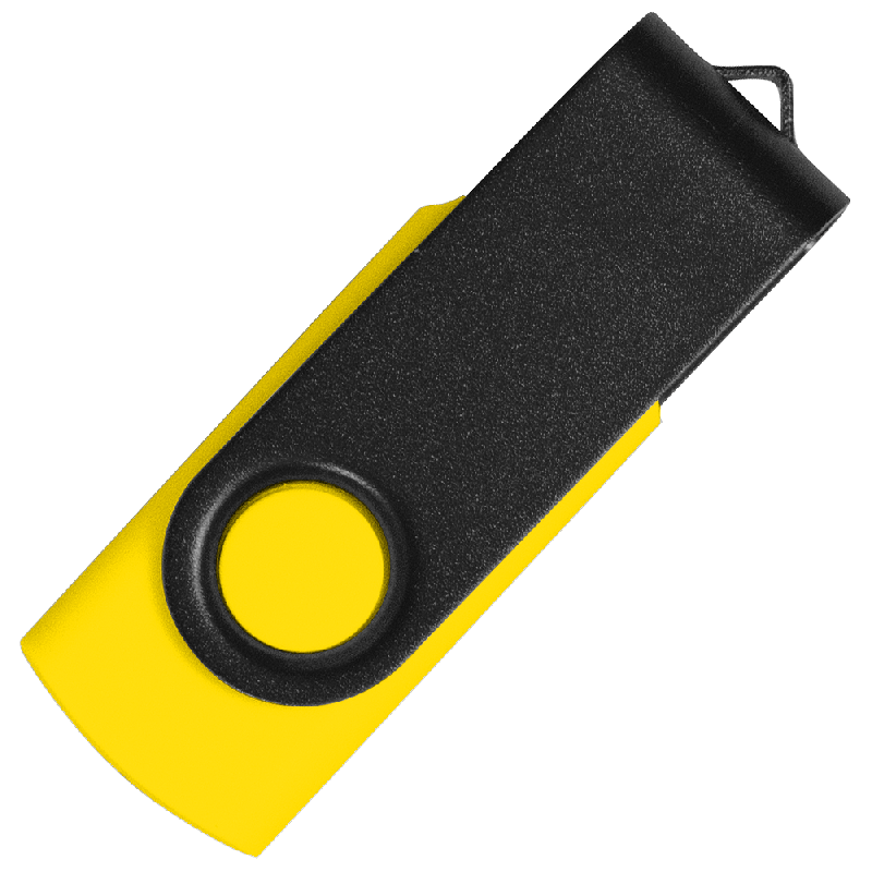 Флеш накопитель USB 2.0 Twister Сolor Mix 16GB, пластик Софт Тачметалл