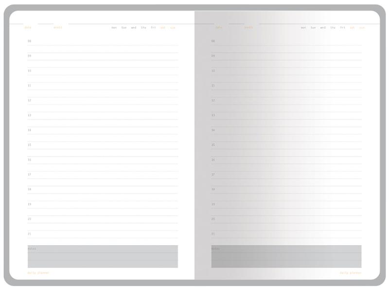 Ежедневник недатированный А5 Mercury