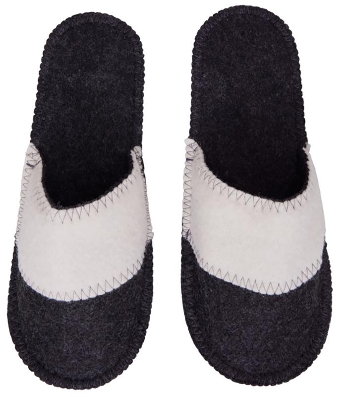 Тапочки двухцветные для бани и сауны Healing