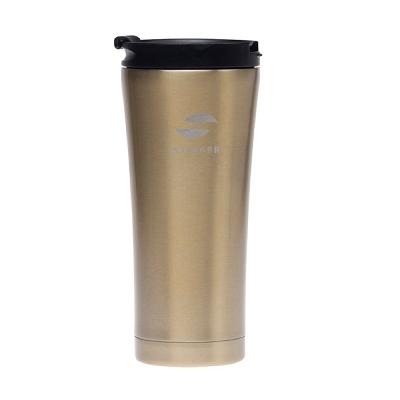 Термокружка Stinger, 0,45 л, пластик,  глянцевый, 6,6х20 см