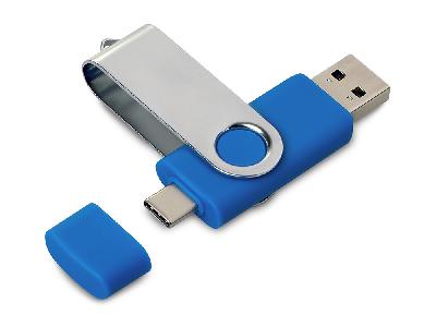 USB3.0/USB Type-C флешка на 16 Гб Квебек C