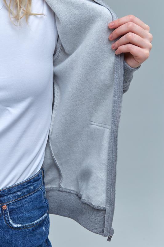 Толстовка женская STAN с капюшоном на молнии футер с начёсом 280