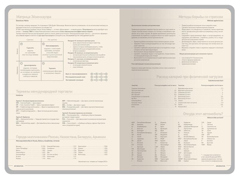 Ежедневник А5 датированный Megapolis Color на 2026 год