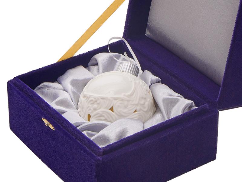 Шар новогодний с подсветкой и зоной для персонализации