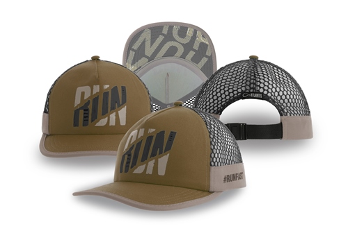 Образец бейсболка с кастомизацией LAB2490, хаки, серый,  100% полиэстер