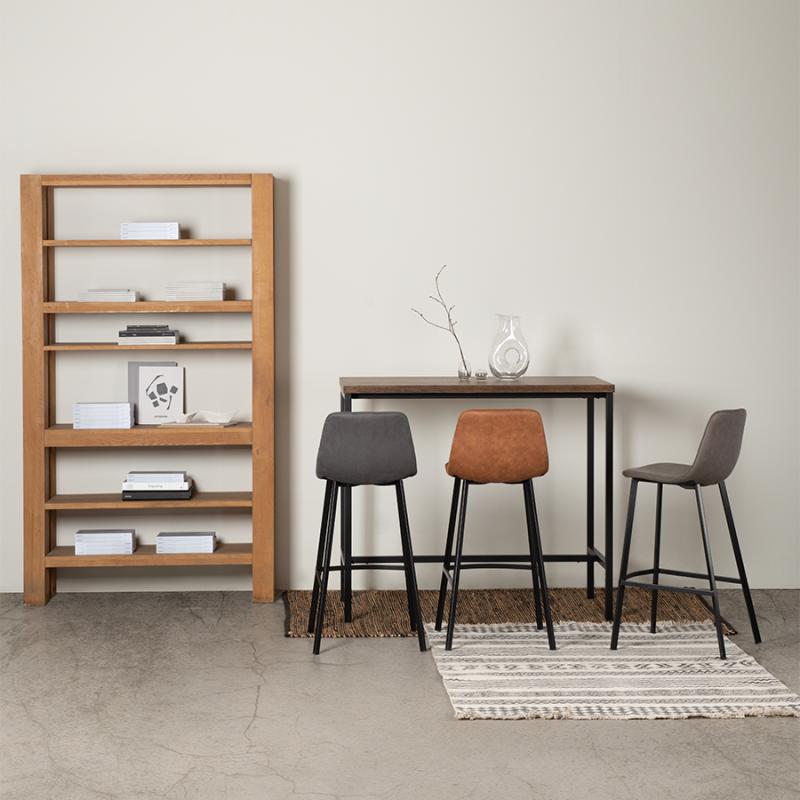 Стул барный hugh, экокожа