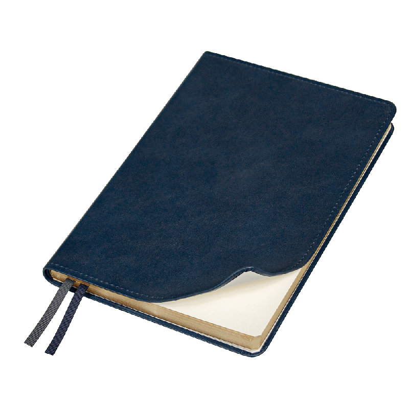 Ежедневник Urban Elegiya Ausone A5,  с золотистым, недатированный, в полугибкой обложке