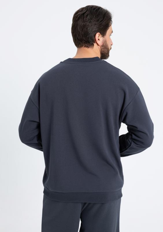 Свитшот унисекс STAN футер без начёса, 350, 96, Графит (101)