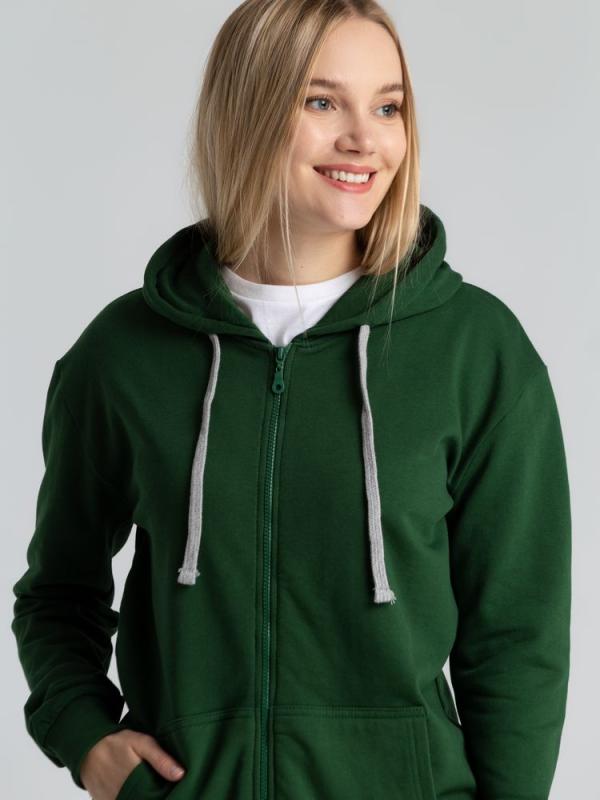 Толстовка с капюшоном на молнии Unit Siverga Heavy