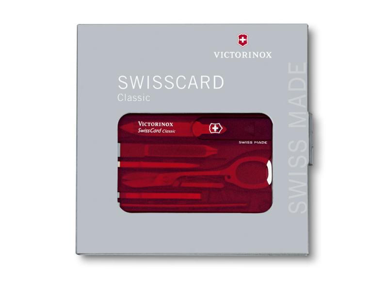 Швейцарская карточка SwissCard Classic, 10 функций