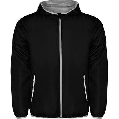 Куртка («ветровка») ANGELO унисекс, ЧЕРНЫЙ S