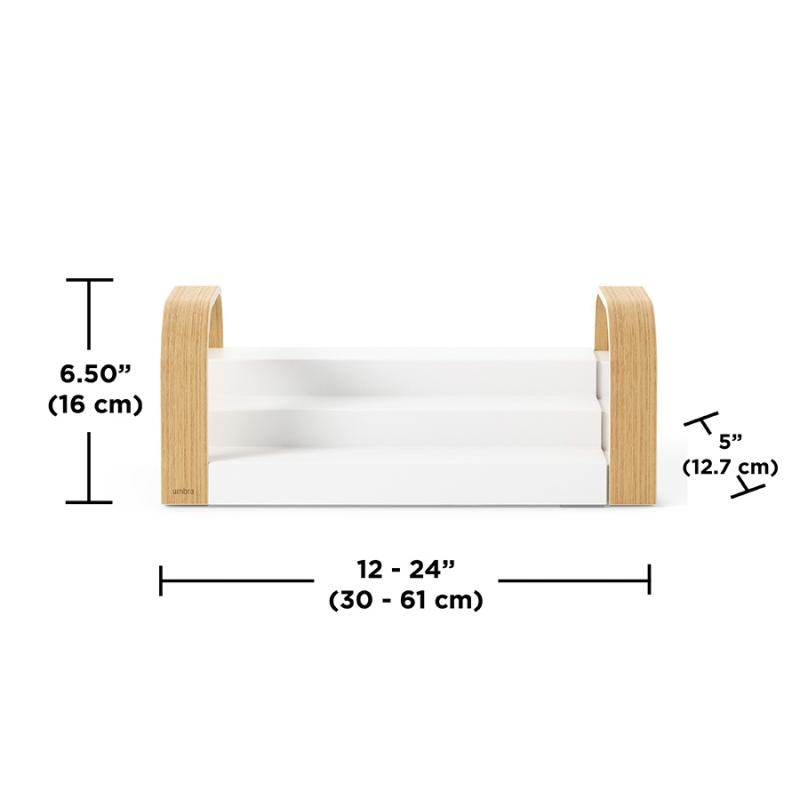 Полка для специй трехъярусная раздвижная bellwood