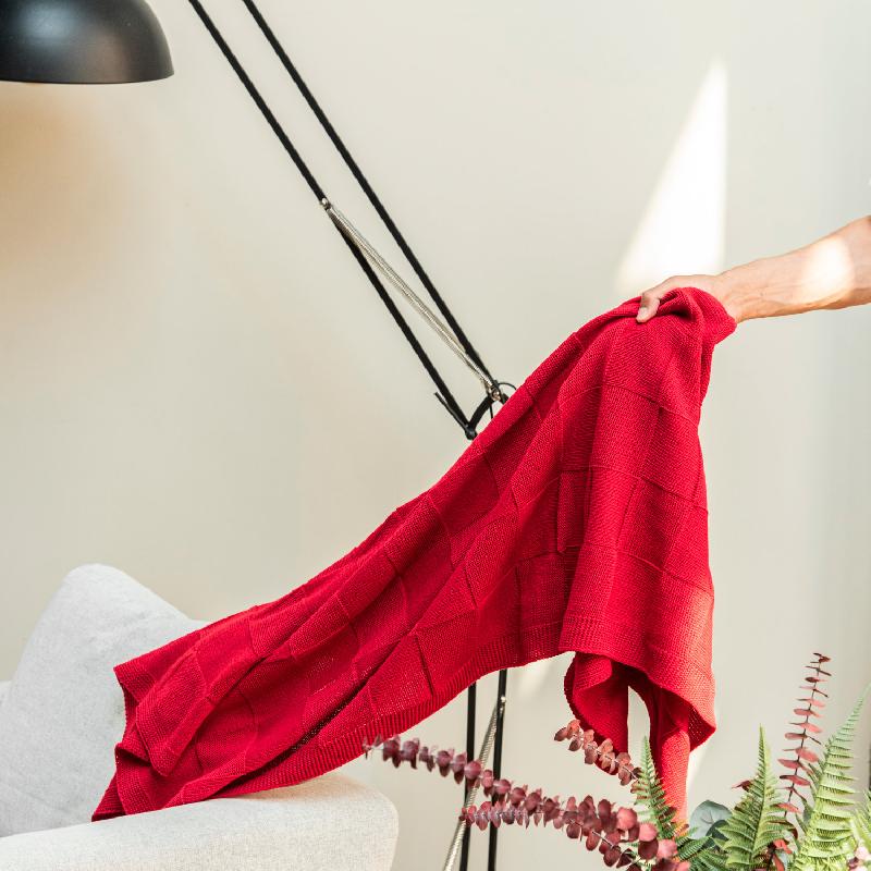 Плед Селла (Cella) вязаный,  (без подарочной коробки)