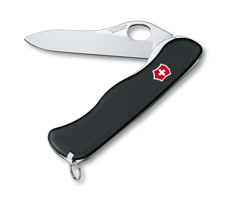 Нож перочинный VICTORINOX Sentinel Clip, 111 мм, 5 функций, с фиксатором лезвия