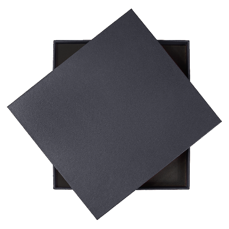 Коробка подарочная, размер  203*220*30 мм,  Solution Gift Linen  для ежедневника и ручки,  (темное )