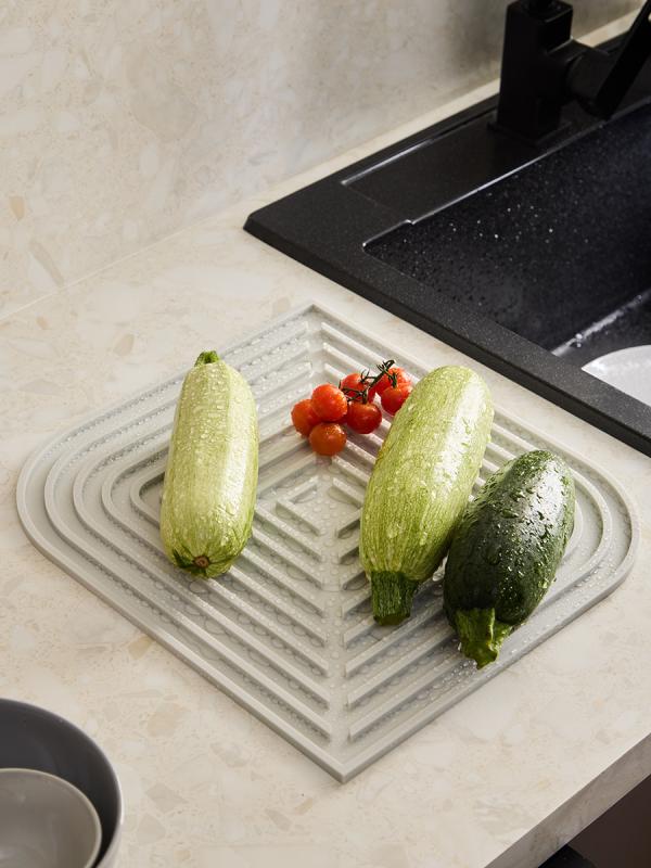 Коврик для сушки посуды dry flex, 34,5х31,5 см