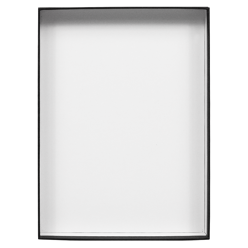 Коробка подарочная, размер 24*17,5*3 см, Solution Superior Linen,  ложемент под два прямоугольных предмета