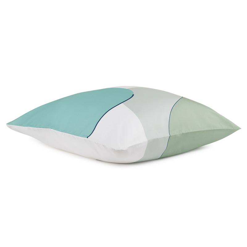 Набор из двух наволочек из сатина   с авторским принтом из коллекции freak fruit, 70х70 см