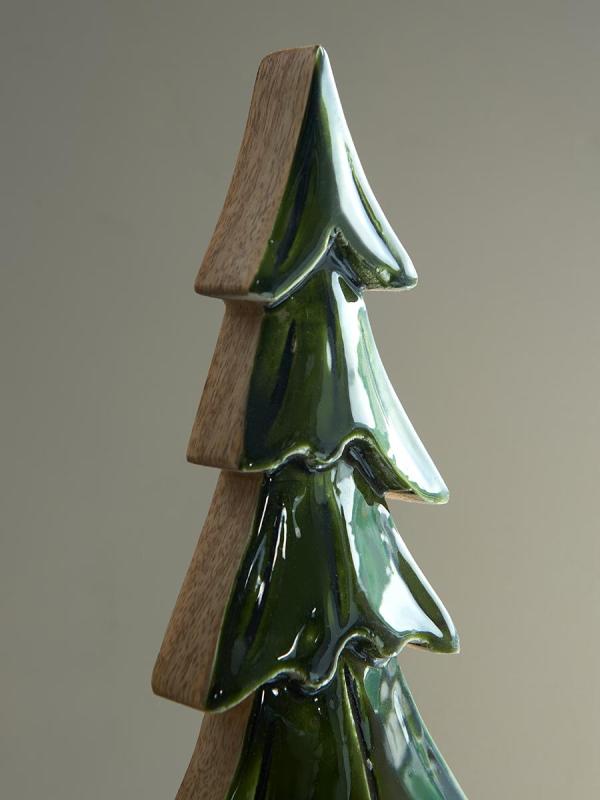 Декор новогодний charming tree из коллекции new year essential, 30 см