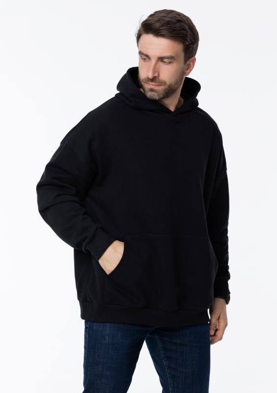 Худи унисекс STAN оверсайз футер без начёса 350