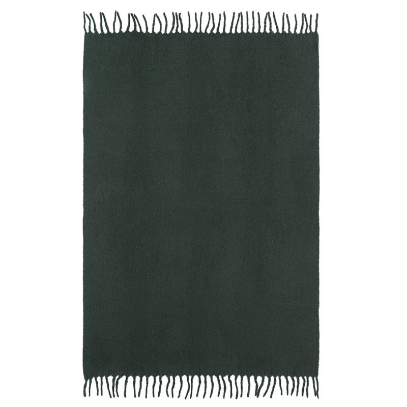 Плед мохер хвойно из коллекции essential, 130х180 см