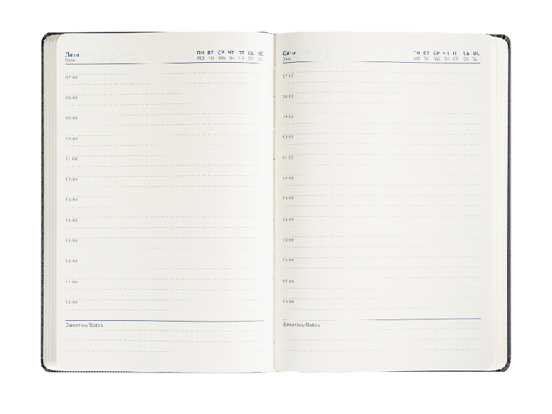 Ежедневник Urban Sound Mon Blanc А5, недатированный, в полугибкой обложке