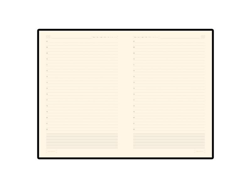 Ежедневник недатированный А5 Primavera