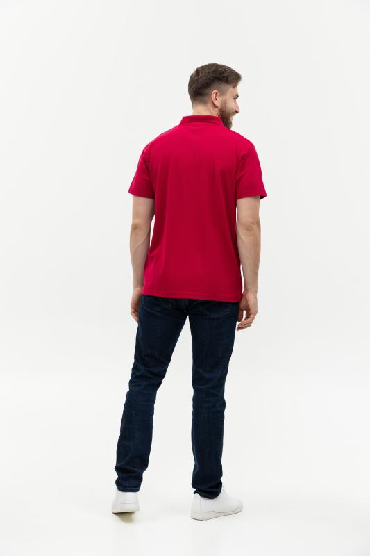 Рубашка поло мужская  STAN хлопок/полиэстер 185