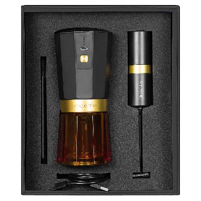 Набор подарочный Solution Prestige Duo (кофемолка, вспениватель для молока)