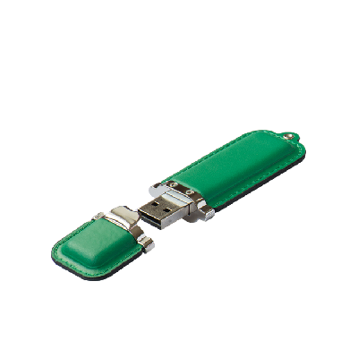 Кожа 15, зеленый