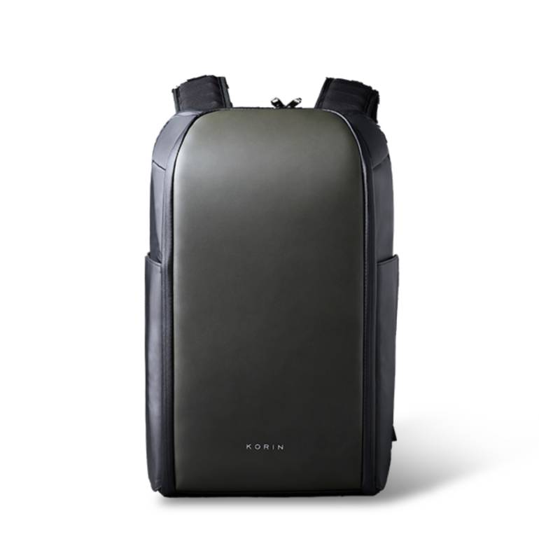 Рюкзак KORIN FlipPack 47х30х17 см, зеленый/черный