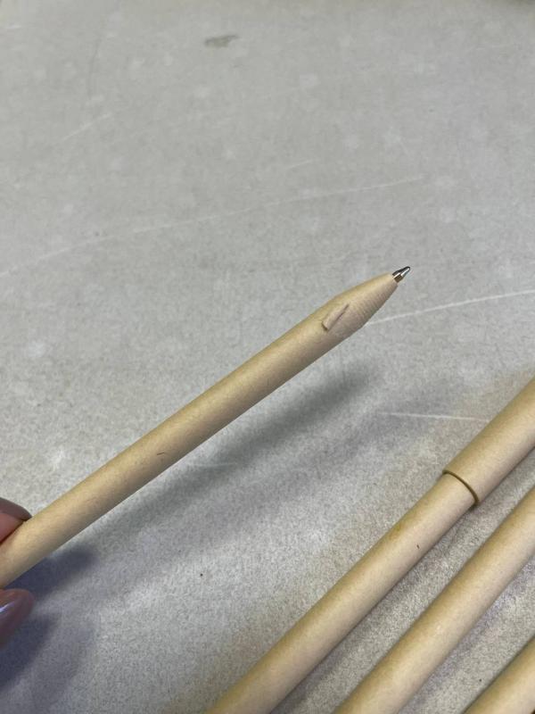 Ручка из бумаги с колпачком Recycled