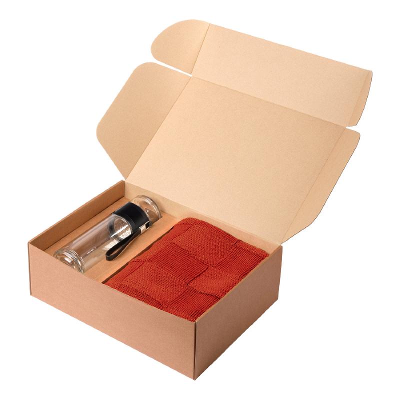 Подарочный набор Terso, Cella,  (плед, термобутылка)