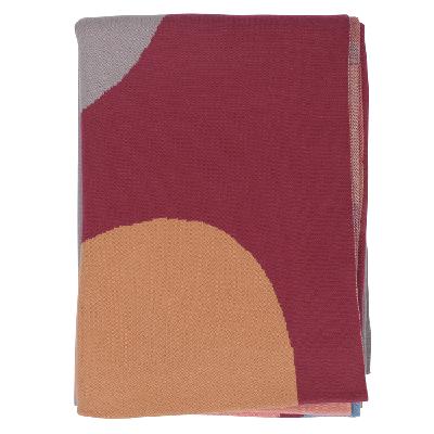 Плед из хлопка с авторским принтом из коллекции freak fruit, 130х180 см