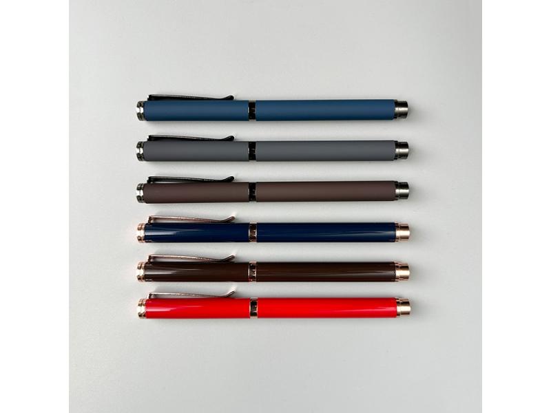 Ручка металлическая шариковая Venezia Pragmatico софт-тач