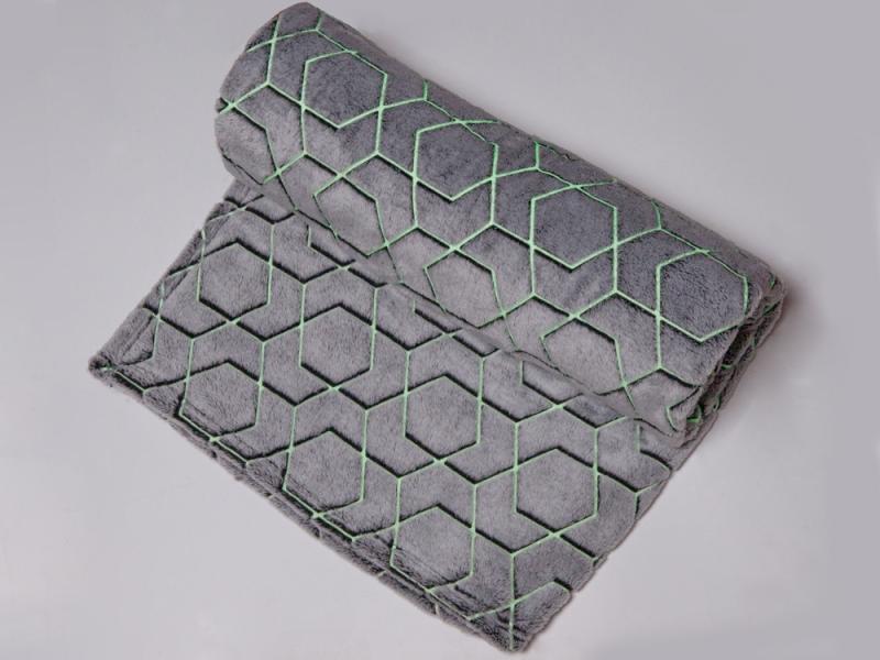 Светящийся в темноте плед Lattice