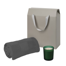 Подарочный набор Enigma. Cella,  (свеча, плед)