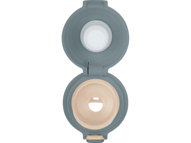 Вакуумная термокружка c кнопкой Guard, soft-touch, 400 мл