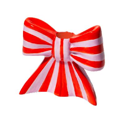 Подсвечник bow, 11х12х5 см, красно