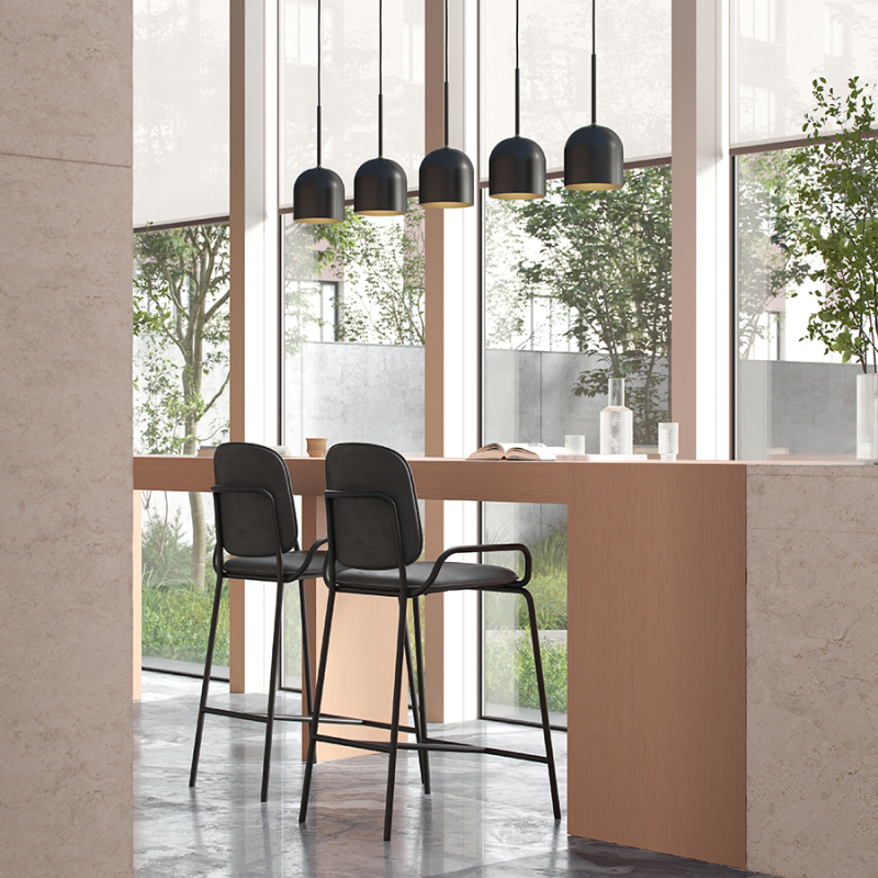 Стул полубарный ror, 2 frame, велюр