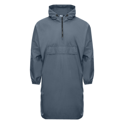 Дождевик анорак STAN с карманом, 61, Графит (101)